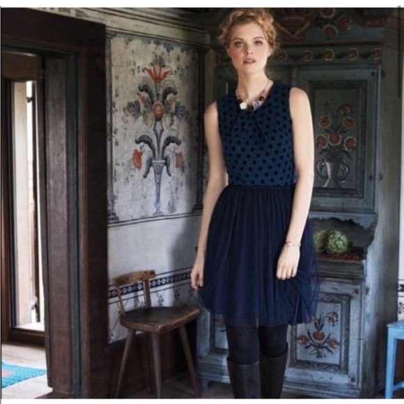 Anthropologie | Polka dot tuille dress - Picture 2 of 7
